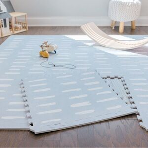 4x6 baby blue play mat
